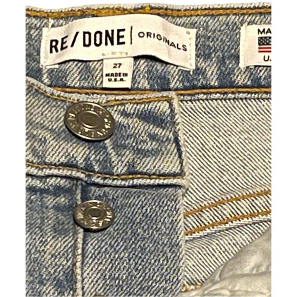 Re/Done Light Blue Jeans size 27 - Picture 10 of 14